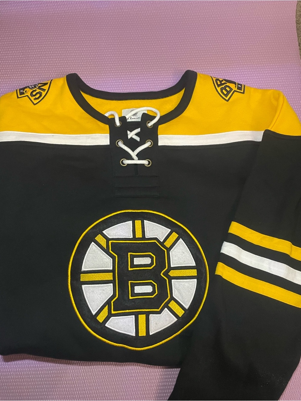 Men Boston Bruins Fanatic Breakaway Home Jersey 2018